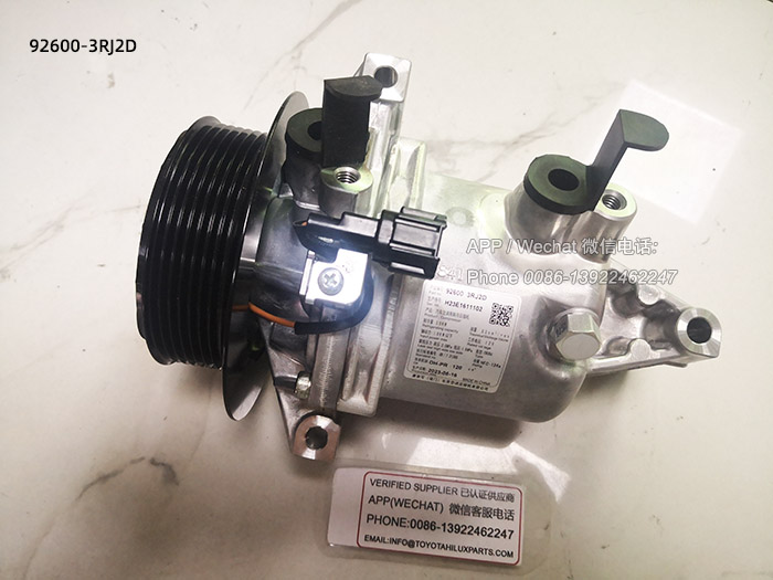 92600-3RJ2D,Nissan Tida Air Compressor C12Z,92600-3RJ0A